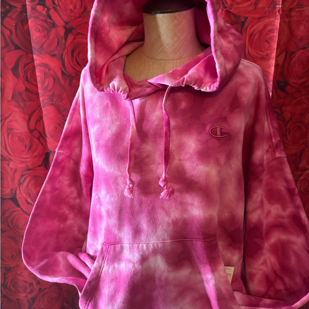 Champion Vibrant Pink Women's Hoodie